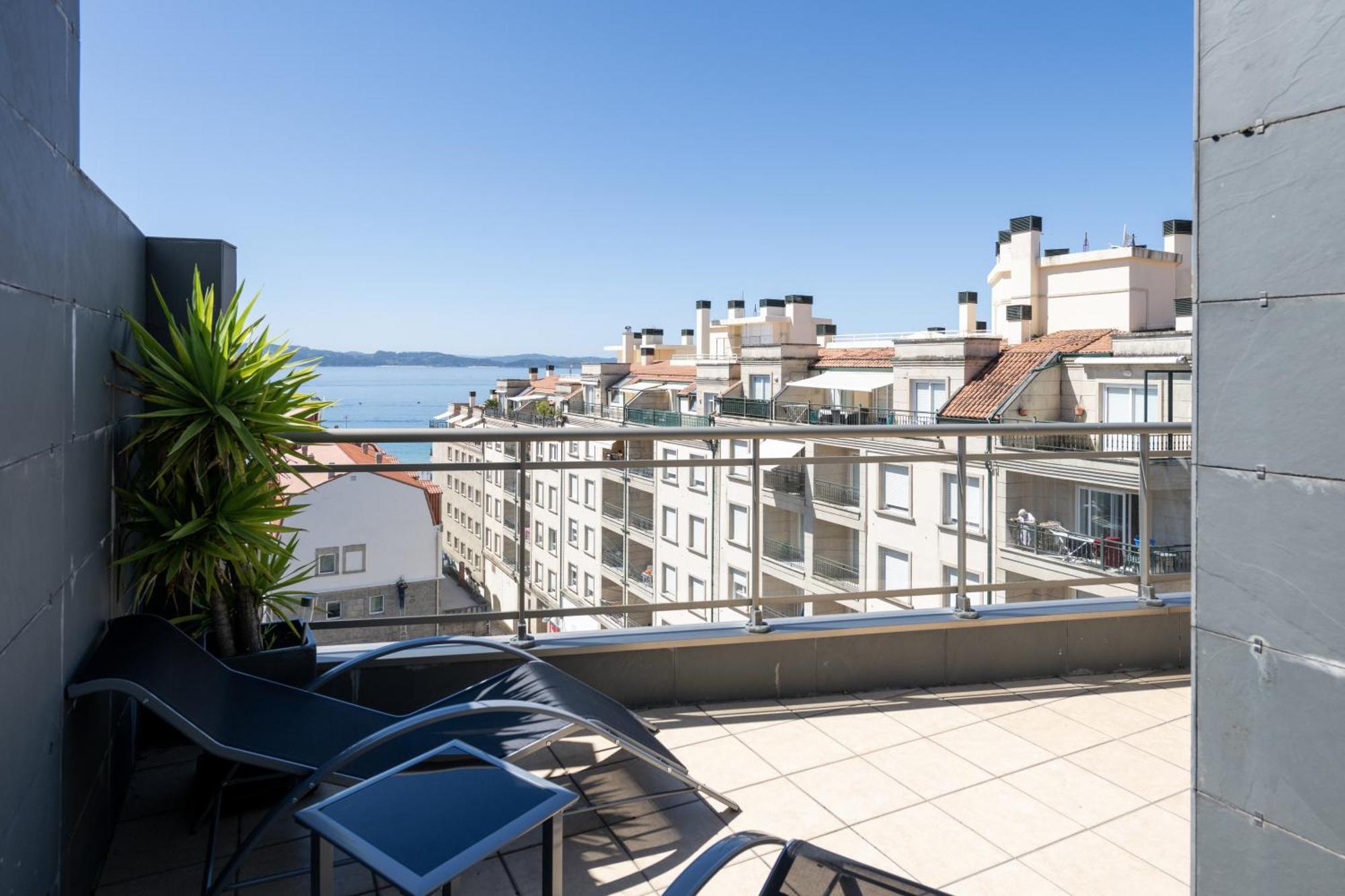 Appartement Atico De Lux Sanxenxo Extérieur photo